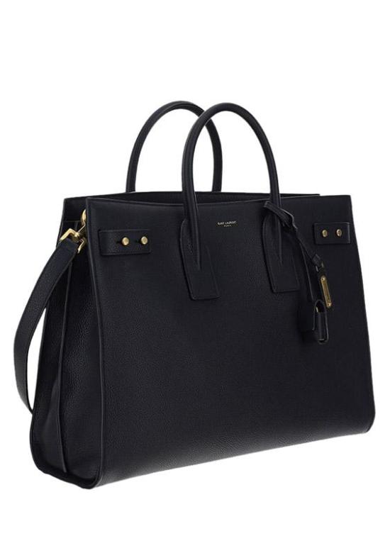 25FW 생로랑 토트백 631526DTI0W 1000 Black - SAINT LAURENT