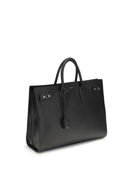 25FW 생로랑 토트백 631526DTI0W 1000 Black - SAINT LAURENT