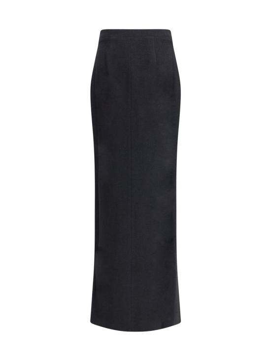 25FW 알레산드라리치 롱 스커트 FABX4136 0900 Black - ALESSANDRA RICH