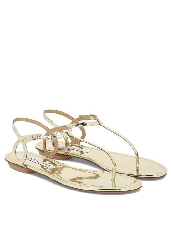 25FW 아쿠아주라 샌들 ALBFLAA0SSYSOG GOLD - AQUAZZURA