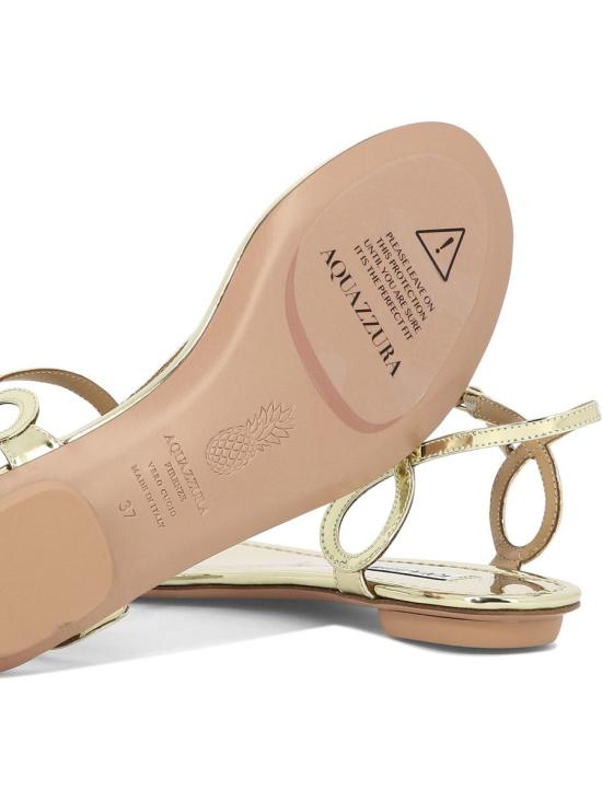 25FW 아쿠아주라 샌들 ALBFLAA0SSYSOG GOLD - AQUAZZURA