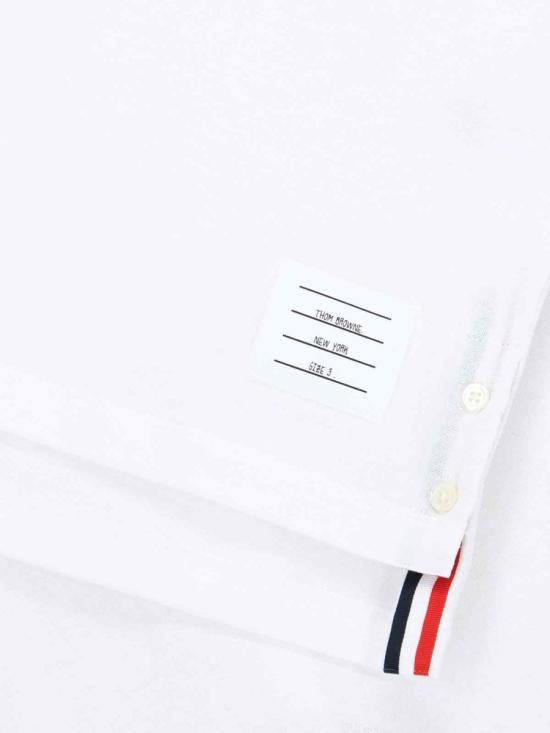  톰브라운 긴팔 셔츠 MJP193AJ0129 100 WHITE - THOM BROWNE