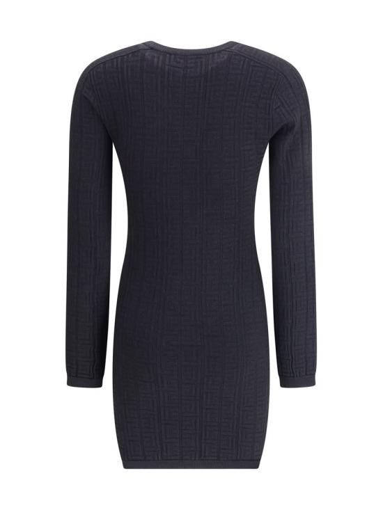 25FW 발망 원피스 FF1R8865KI63 0PA Black - BALMAIN