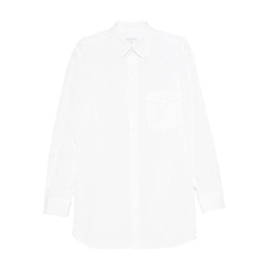 25FW 요지 야마모토 긴팔 셔츠 HLB03001 WHITE
