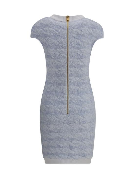 25FW 발망 원피스 FF1R6136KI72 SOM BLUE - BALMAIN