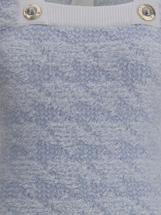 25FW 발망 원피스 FF1R6136KI72 SOM BLUE - BALMAIN