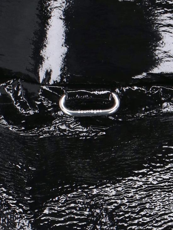 25FW 쿠레쥬 바이닐 숏 푸퍼 자켓 323CMA106VY00169999 Black - COURREGES
