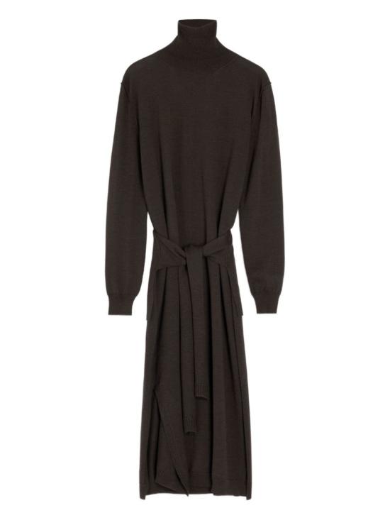  르메르 원피스 트롱프뢰유 드레스 다크 카카오