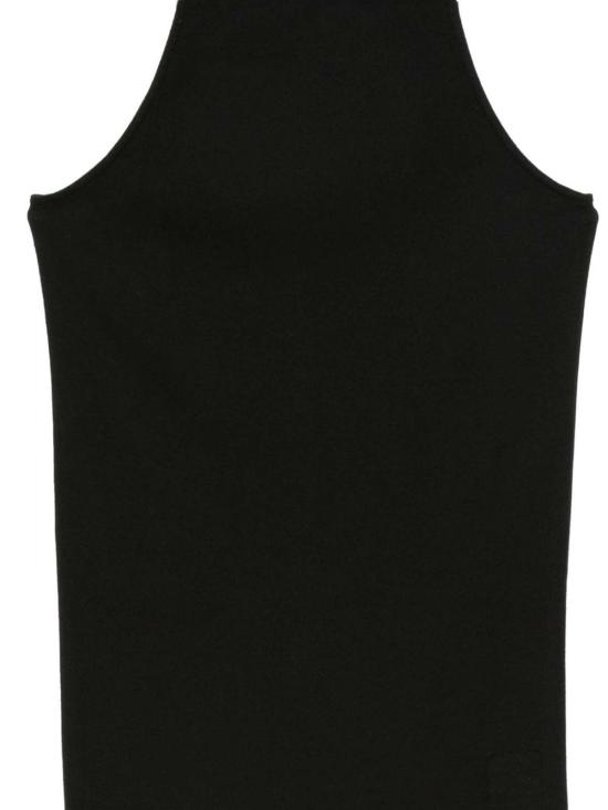  릭 오웬스 민소매 티셔츠 레이서백 탱크탑 블랙 - RICK OWENS