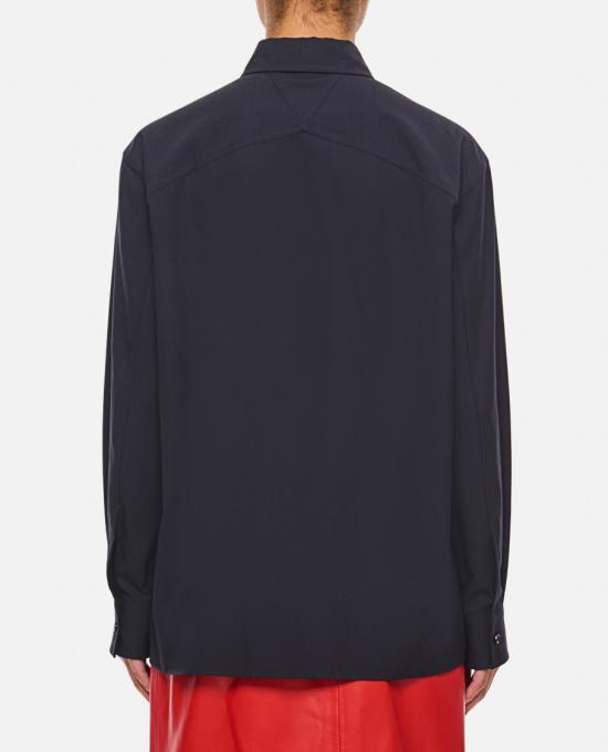 25SS 보테가베네타 셔츠 707895V4XP04246 Blue - BOTTEGA VENETA