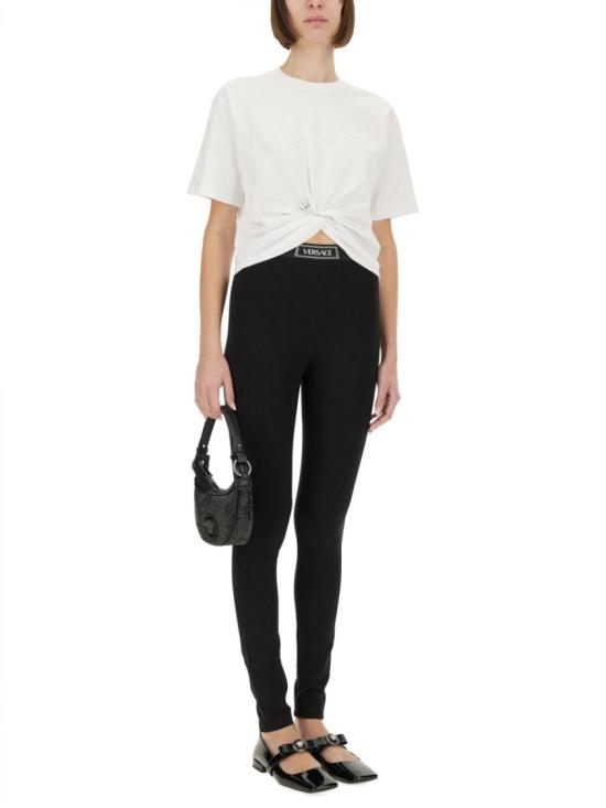 25SS 베르사체 반팔 티셔츠 1018898 1A136101W000 White - VERSACE