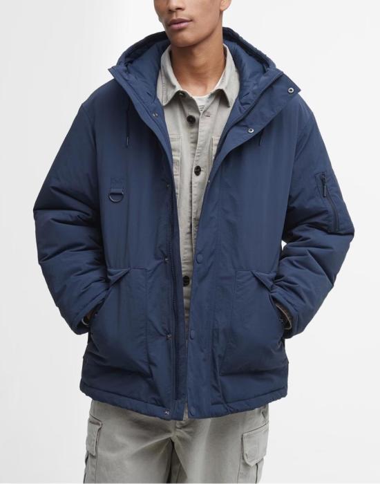 25FW 바버 리버데일 샤워프루프 재킷 MSP0120NY71 Blue - BARBOUR