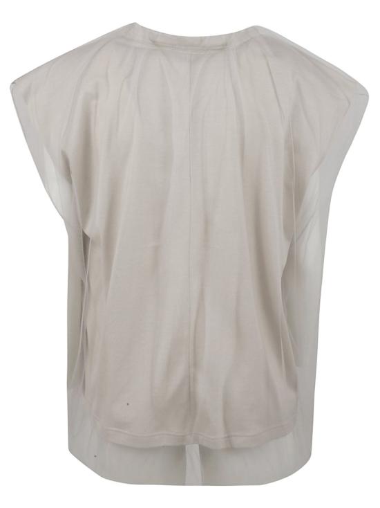 25SS 파비아나 필리피 반팔 티셔츠 JED275F618L3681259 Neutrals - FABIANA FILIPPI