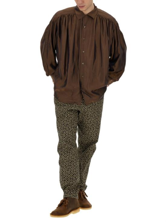  아이에 긴팔 셔츠 NS943 C BROWN Brown - AIE