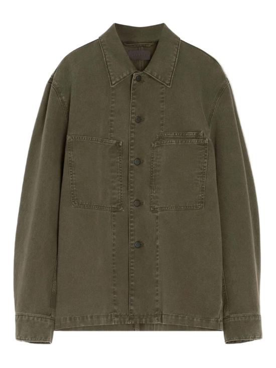  르메르 셔츠 워크웨어 오버 모스 그린