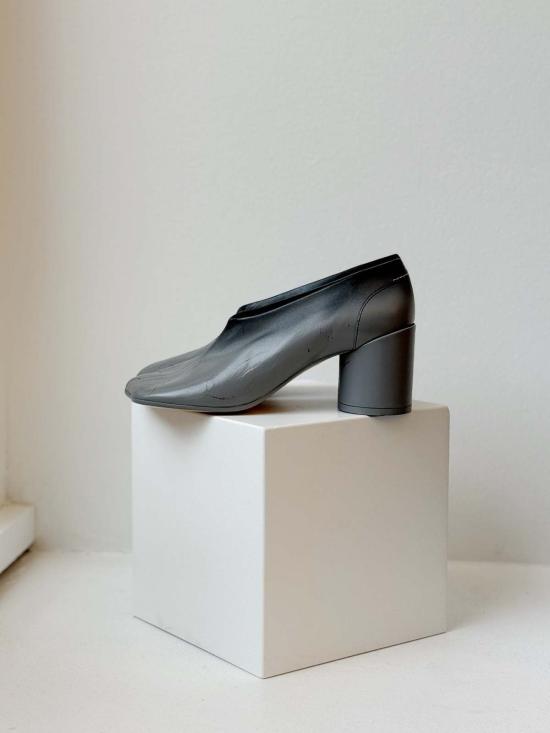  Idlewild 힐/펌프스 Mm6 메종 마르지엘라 코트 슈즈 페인티드 슬레이트 - OTHER BRANDS