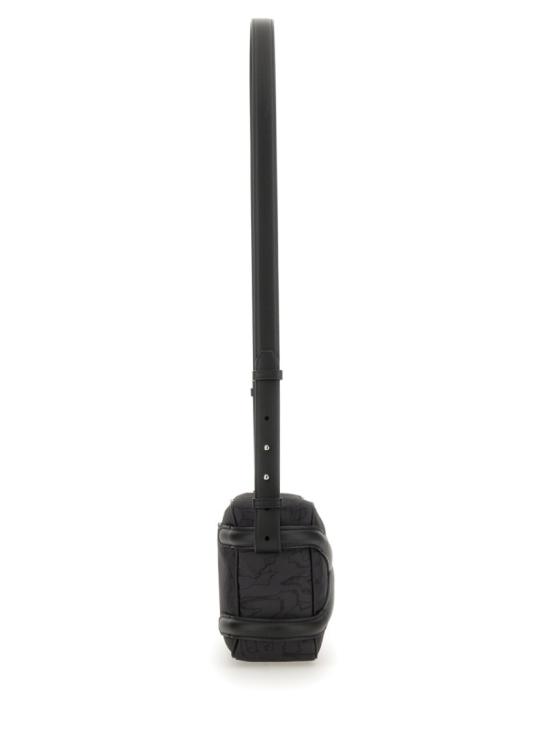  알렉산더 맥퀸 더 하네스 카메라 크로스백 726292 1AAQ01000 Black - ALEXANDER MCQUEEN