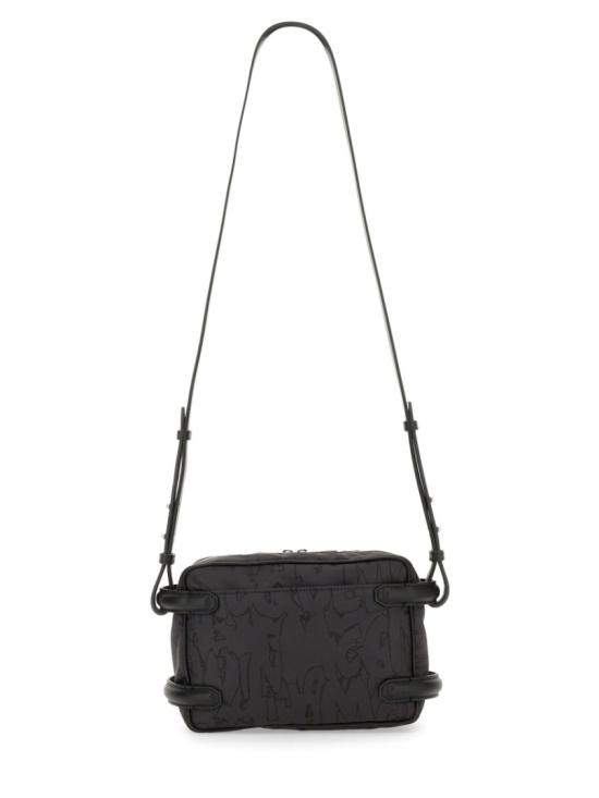  알렉산더 맥퀸 더 하네스 카메라 크로스백 726292 1AAQ01000 Black - ALEXANDER MCQUEEN