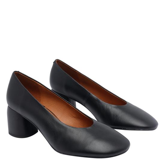 25FW 엔젤 알라르콘 힐/펌프스 25588 157ASAVANE NEGRO Black - ANGEL ALARCON