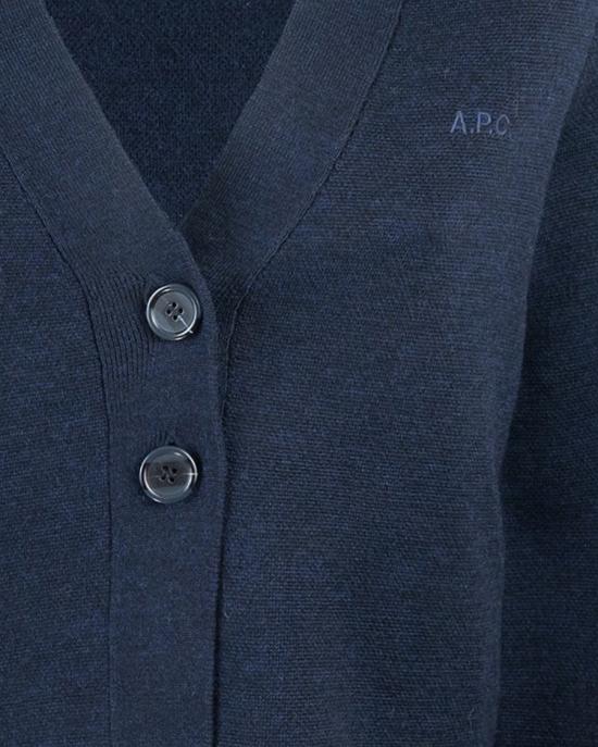 25FW 아페쎄 가디건 9747365 Blue - A.P.C.