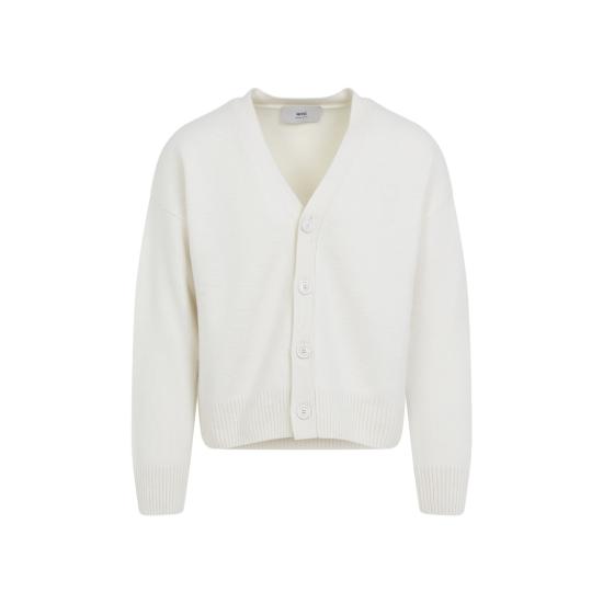 25FW 아미 가디건 HKC371 KN0071 White