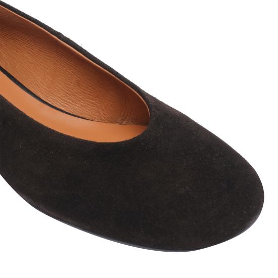 25FW 엔젤 알라르콘 플랫 슈즈 25584 220ABASKET COLOMBIA Brown - ANGEL ALARCON