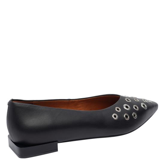 25FW 엔젤 알라르콘 플랫 슈즈 25509 530BSAVANE NEGRO Black - ANGEL ALARCON