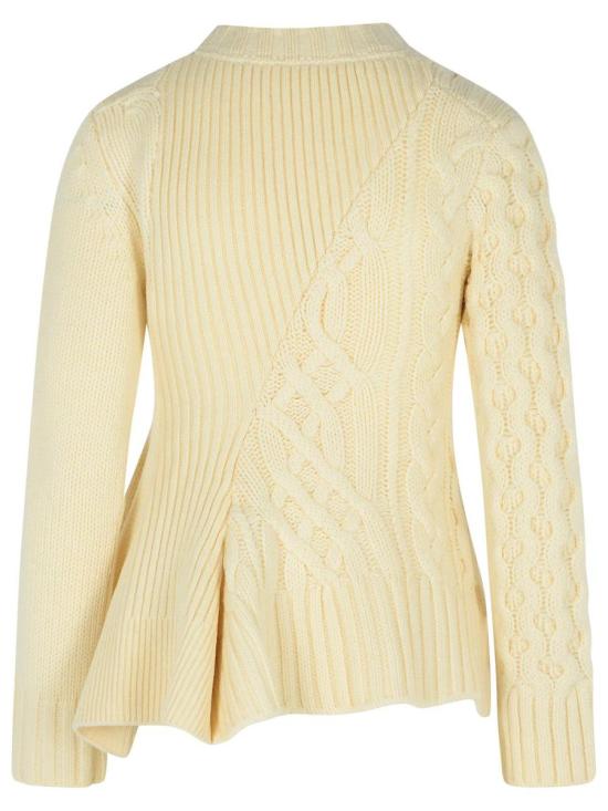 25FW 사카이 스웨터 25 08054151 Beige - SACAI