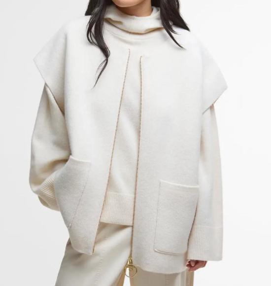 25FW 바버 베스트 252MLKN1704WH52 BIRCH Beige - BARBOUR