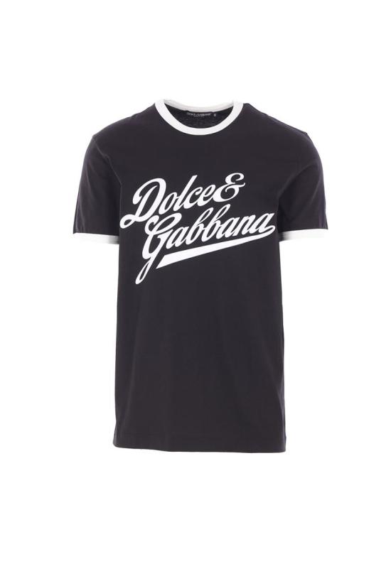 25FW 돌체앤가바나 반팔 티셔츠 G8PV1TG7PGCN0000 Black