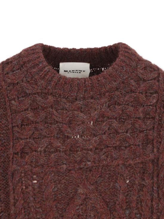 25FW 이자벨마랑에뚜왈 스웨터 25APU0702FA C3L10E80BY AI25 Purple - ISABEL MARANT ETOILE