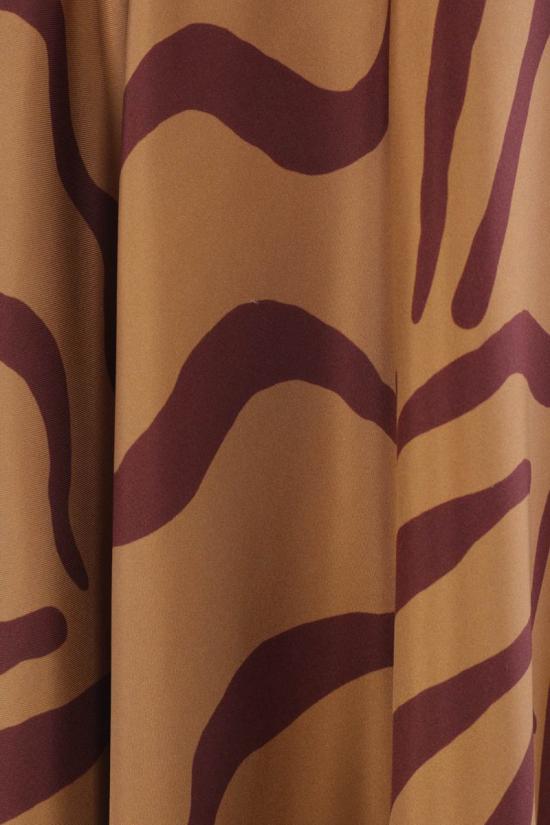 25FW 라쿠엘 디니즈 원피스 5L03131NSS002000598002 ZEBRA BEIGE BORDEAUX - RAQUEL DINIZ