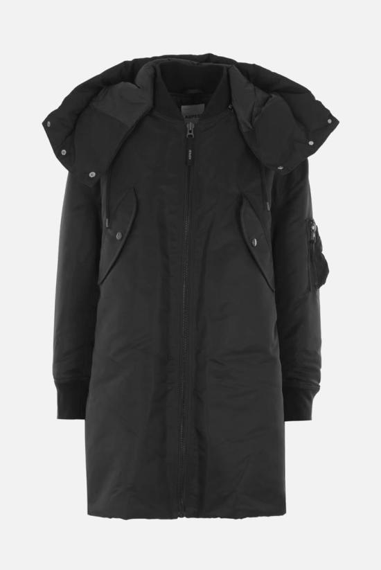 25FW 아스페시 새틴 봄버 자켓  5N04D53610241 Black