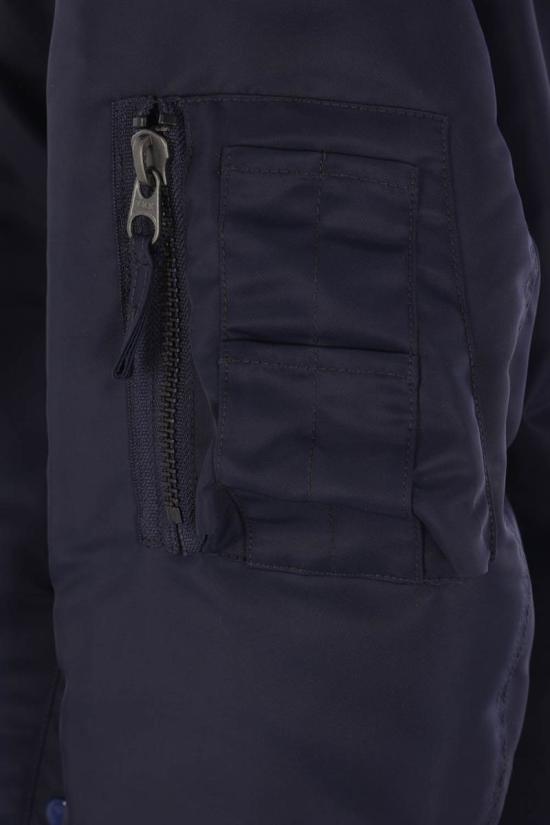 25FW 아스페시 새틴 봄버 자켓  5N04D53610098 BLUE - ASPESI