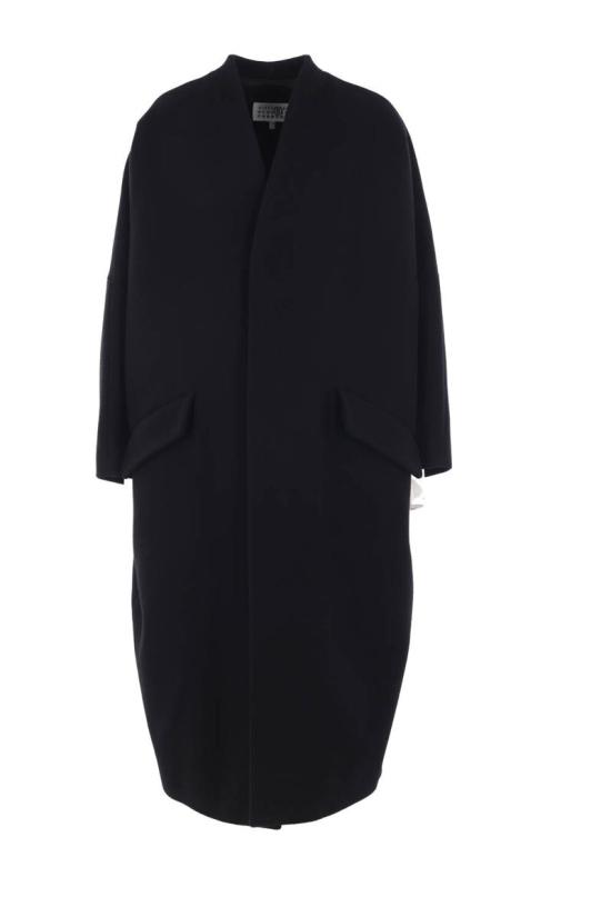 25FW MM6 메종마르지엘라 코트 S52AA0192M35469900 Black