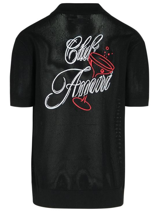 25FW 아미리 긴팔 셔츠 AMKNIR1035BLACK Black - AMIRI