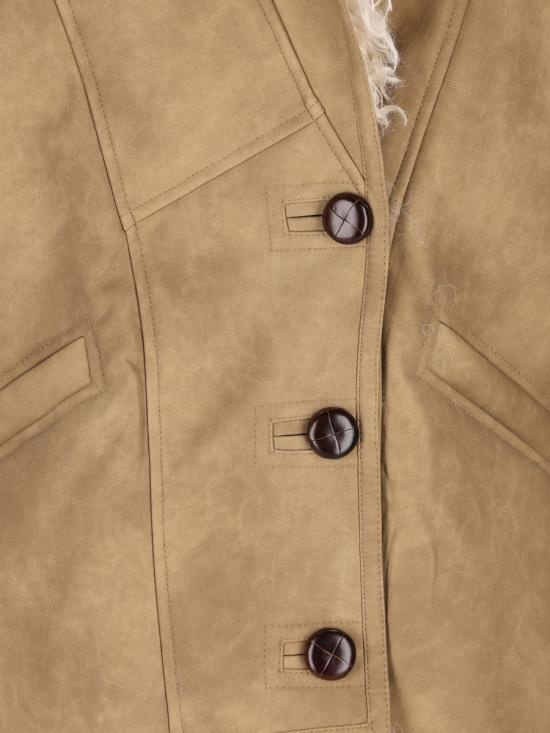 25FW 이자벨마랑에뚜왈 무톤 25AMA0427FA C3A01E50TA AI25 Beige - ISABEL MARANT ETOILE