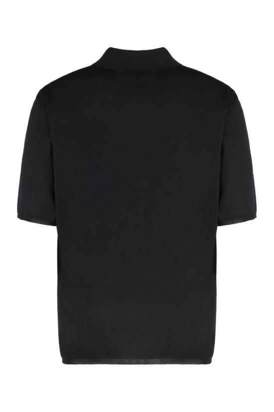 25FW 생로랑 긴팔 셔츠 841679Y75YW 1000 Black - SAINT LAURENT