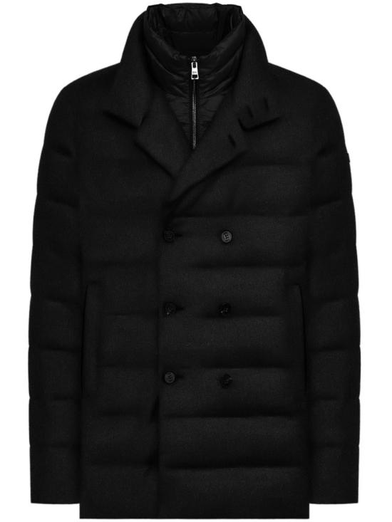 25FW 두노 패딩 GREY LEVICO 901 NERO Black