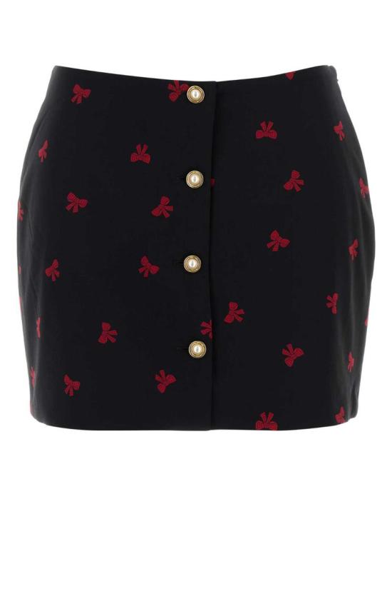 25FW 알레산드라리치 숏 스커트 FABX4191F4595 0900 Black