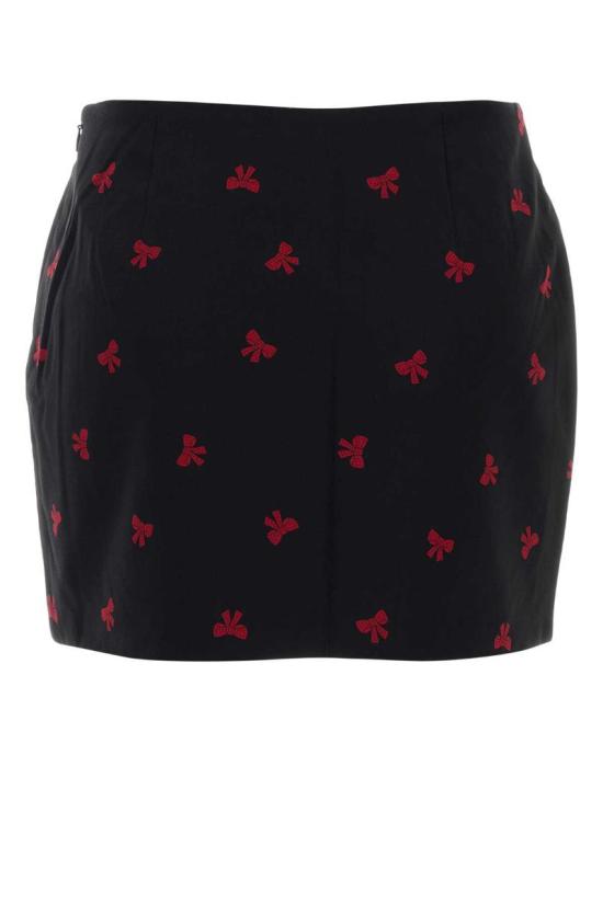 25FW 알레산드라리치 숏 스커트 FABX4191F4595 0900 Black - ALESSANDRA RICH