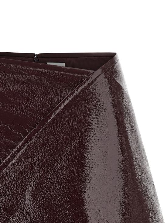 25FW 쿠레쥬 롱 스커트 425CJU319VY00144010 Bordeaux - COURREGES