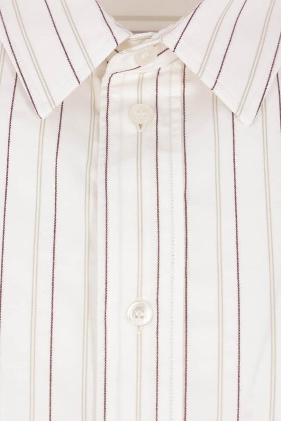 25FW 생로랑 긴팔 셔츠 848033Y7K191332 CRAIE KAKI MARRON - SAINT LAURENT