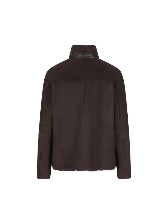 25FW 에르노 램 시어링 재킷  PL000134U181418800 AI25 BROWN - HERNO