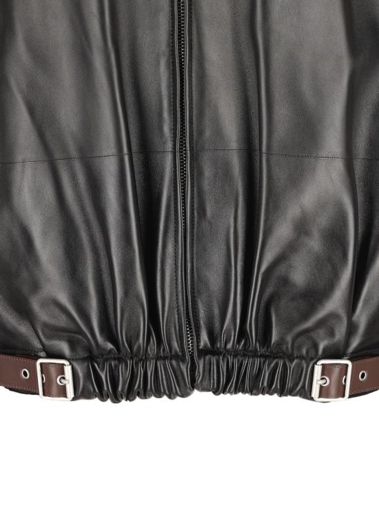 25FW 로에베 가죽 자켓 H526Y34L931100 AI25 Black - LOEWE