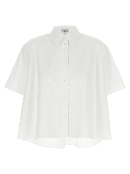 25FW 로에베 블라우스 S359Y05XEW2100 White