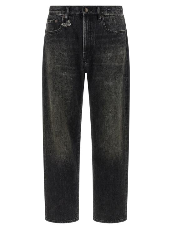 25FW 알13 데님 팬츠 R13W5083D352BASHBURYBLACK Black