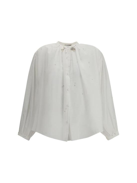 25FW 포르테포르테 블라우스 14093MYSHIRT F48A0003 WHITE