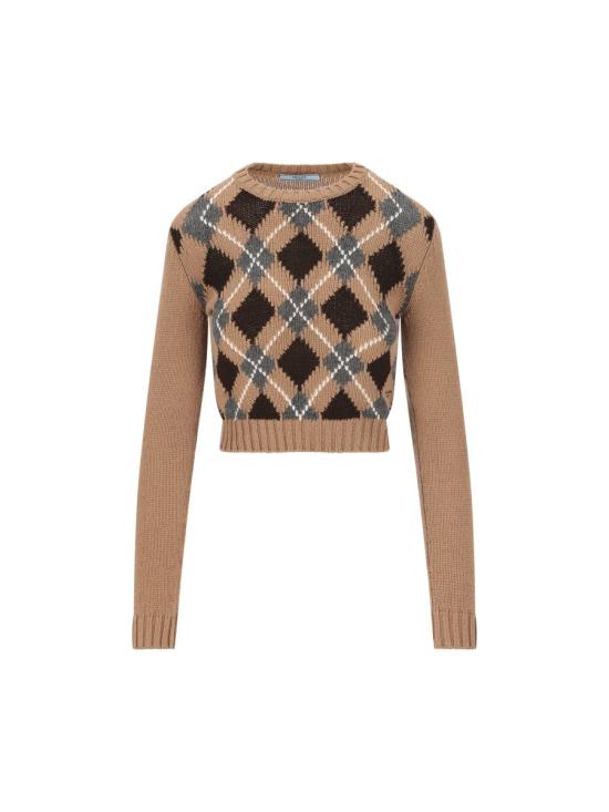 25FW 프라다 스웨터 P24S2V172DF0040 AI25 Brown