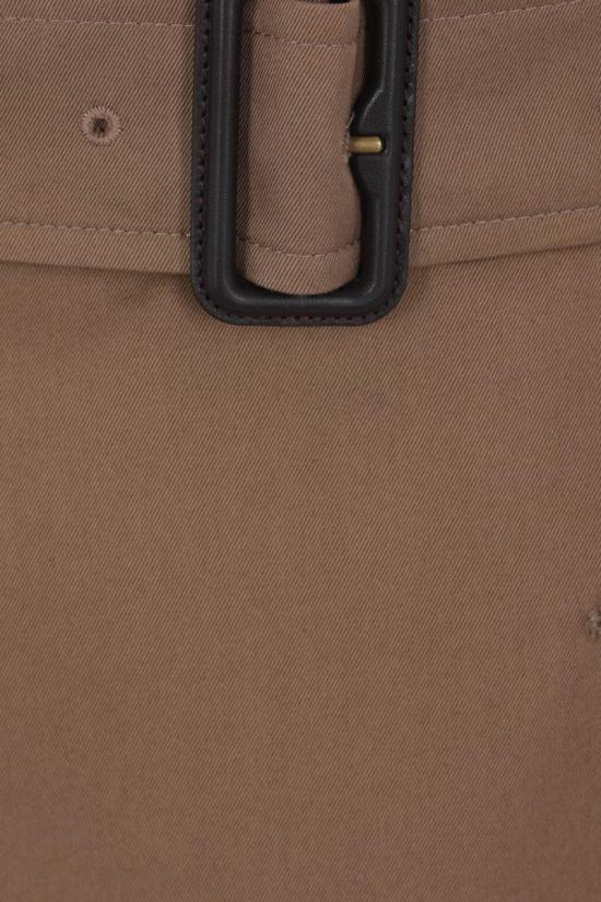 25FW 버버리 개버딘 트렌치 미디 스커트 8113541A3324 CLAY BROWN - BURBERRY